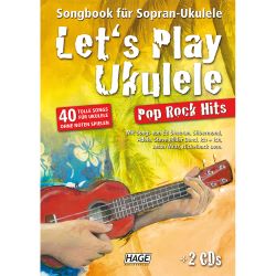Hage - Let's Play Ukulele Pop Rock Hits (mit 2 CDs)