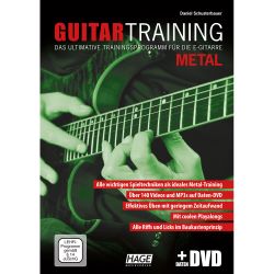 Hage - Guitar Training Metal (+QR) - Daniel Schusterbauer