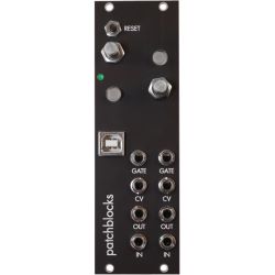 Patchblocks Patchblock Eurorack Module Schwarz