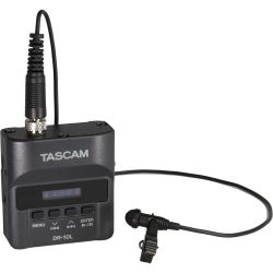 Tascam DR-10L Recorder mit Ansteckmikrofon