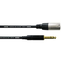 Cordial XLR male / Klinke 6,3mm stereo 0,6m CFM 0,6 MV