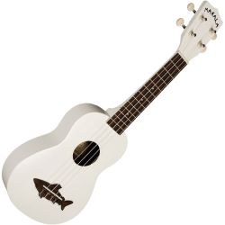 Kala Makala Shark White Sopran-Ukulele inkl. Gigbag