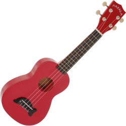 Kala Makala Dolphin Red Sopran-Ukulele inkl. Gigbag