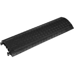 Defender MINI Kabelbrücke 3 Kanäle mit schwarzem Deckel