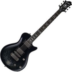 Hagstrom Ultra Swede Ltd Black Three Kings