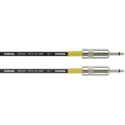 Cordial CPI 0,9 ZZ Kabel 0,9m Klinke 3,5mm mono / Klinke 3,5mm mono