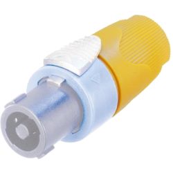 NEUTRIK Speakonstecker gelb 4 pol. NL 4 FX-4