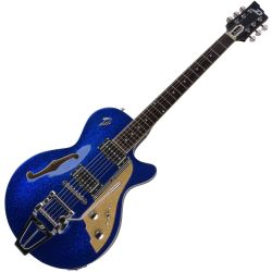 Duesenberg Starplayer TV Blue Sparkle E-Gitarre inkl. Koffer