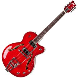 Duesenberg Imperial Red Burst E-Gitarre inkl. Koffer