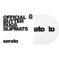 Serato Butter Rug Slipmats 7 Zoll weiß
