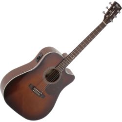 Cort MR 500E BR 2 Brown Gloss Westerngitarre
