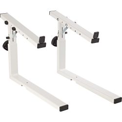 K&M 18813 MKII Aufsatz für Keyboardtisch Omega weiss