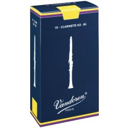 Vandoren Classic Blatt f. Bb-Klarinette 2 1/2 - 10er Packung