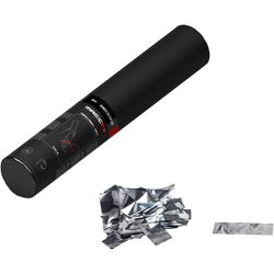 Handheld Cannon S 28cm Confetti Silver Metallic