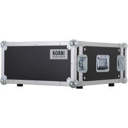 KORN Case 19 Zoll 5HE / 45cm tief phenol braun Casebau
