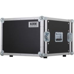 KORN Case 19 Zoll 8HE / 45cm tief phenol braun Casebau
