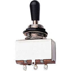 Partsland WSC Toggle Switch 3-Wege schwarzer Knopf