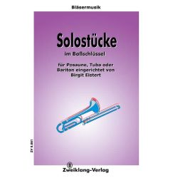 Zweiklang Verlag - Solostücke im Bassschlüssel - 	für Posaune, Tuba oder Bariton