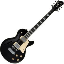 Hagstrom Super Swede F Black Gloss E-Gitarre