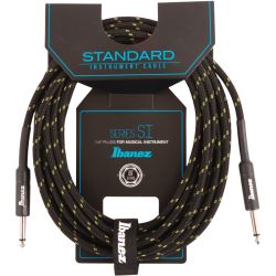 Ibanez SI20-BG Standard Tweed Black/Green Klinkenkabel gerade/gerade 6m