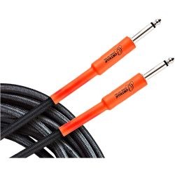 Ortega OECIS-20 Economy Tweed Black Klinkenkabel gerade/gerade 6m