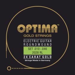 Optima 24K Gold Strings 2028 RL E-Gitarren Saiten 010-046