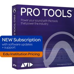 Avid Pro Tools Jahreslizenz EDU Institute
