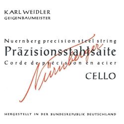 Nürnberger Präzision Nr. 94 Chromstahl Saitensatz f. Cello 4/4