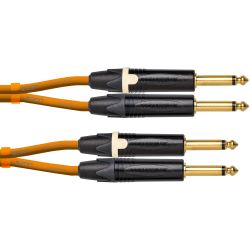 Cordial Klinke 6,3mm mono / Klinke 6,3mm mono 0,6 m CEON DJ PLUG 0,6 O