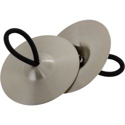 Rohema 866/021 Cymbeln 6,50 cm Silberbronze