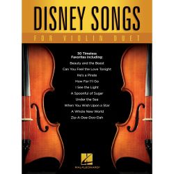 Hal Leonard - Disney Songs for Violin Duet - für 2 Violinen