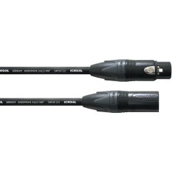 Cordial XLR female Neutrik / XLR male CPM 1 FM-FLEX Neutrik 1m