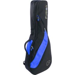 Fusion FG-04-B Funksion black/blue Gigbag 4/4 Konzertgitarre