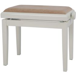 GEWA Pianobank Deluxe Elfenbein hochglanz