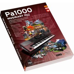 Korg PA-1000 Musikant Software micro-SD Karte