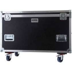 KORN Case Truhencase für 10 Kabelbrücken Adam Hall Defender Midi Casebau
