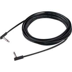 RockBoard Stereokabel Flat Klinke 6,3mm stereo / Klinke 6,3mm stereo 6 m