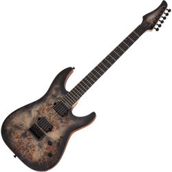 Schecter C-6 Pro Charcoal Burst E-Gitarre