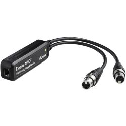 Monacor ADP-DAI-2X0 Dante®-AVIO-Analog-Input-Adapter (2-Kanal)
