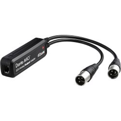 Monacor ADP-DAO-0X2 Dante®-Analog-Output-Adapter (2-Kanal)