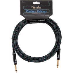 Fender Vintage Voltage Cable 3,6m Multi Tweed