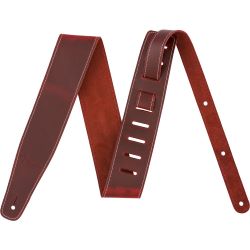 Fender Gurt Broken-In Leather Red