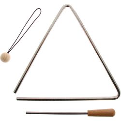 Rohema 866/012 Triangel 20cm/8mm Tonstahl