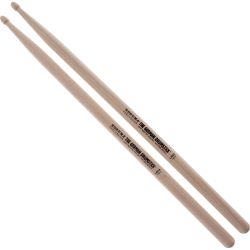 Rohema Drumsticks Natural 5A Light Rock Hickory unlackiert
