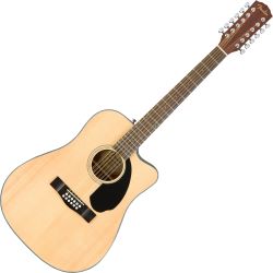 Fender CD-60SCE-12 Dread Natural WN 12-Saitige Westerngitarre
