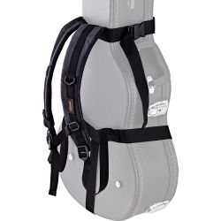 Ortega OBPS Back Pack Strap Black Flat
