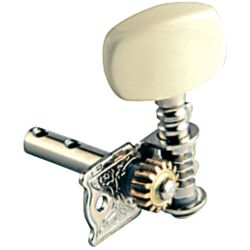 Fire&Stone Mechanik  für Wandergitarre/Schlaggitarre 3L/3R, Knöpfe creme