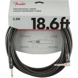 Fender Professional Instrumenten Cable Straight/Angle 18.6 5,5m