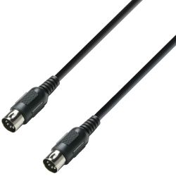 Adam Hall Cables K3 MIDI 0300 BLK Midi Kabel 3 m