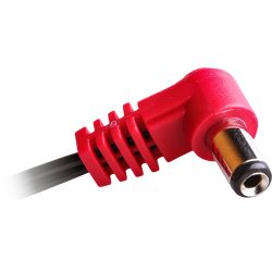 Cioks 2030 Flex 2 Hohlstecker pos. gewinkelt / Cinch male 0,3m